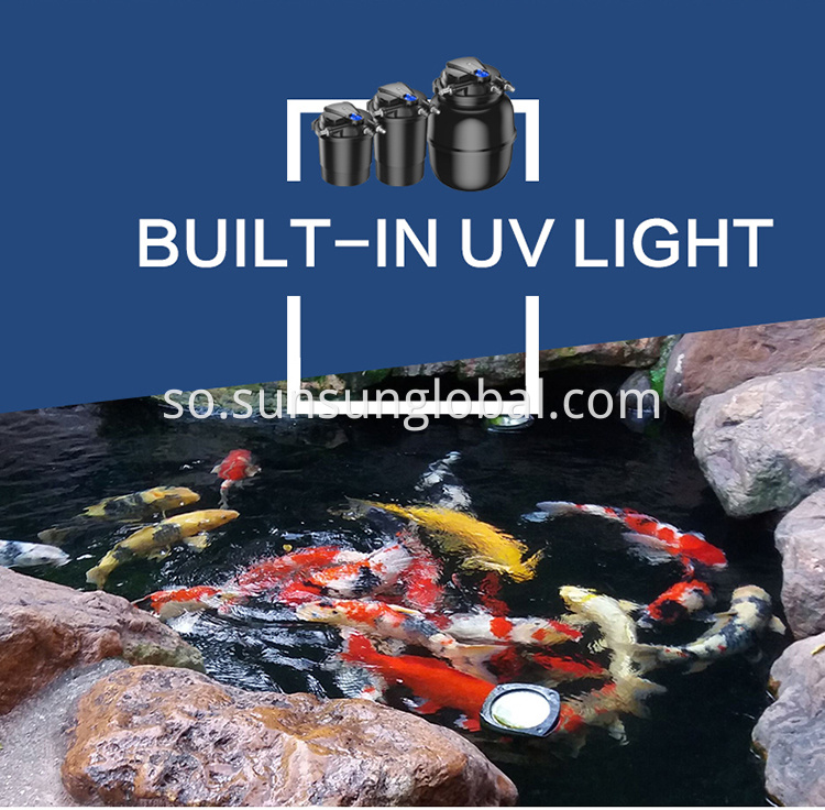 Sunsun Fish Balliga Biyolojiga Isbuunyada Canister Filter